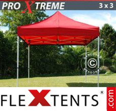 Reklamtält FleXtents Xtreme 3x3m Röd
